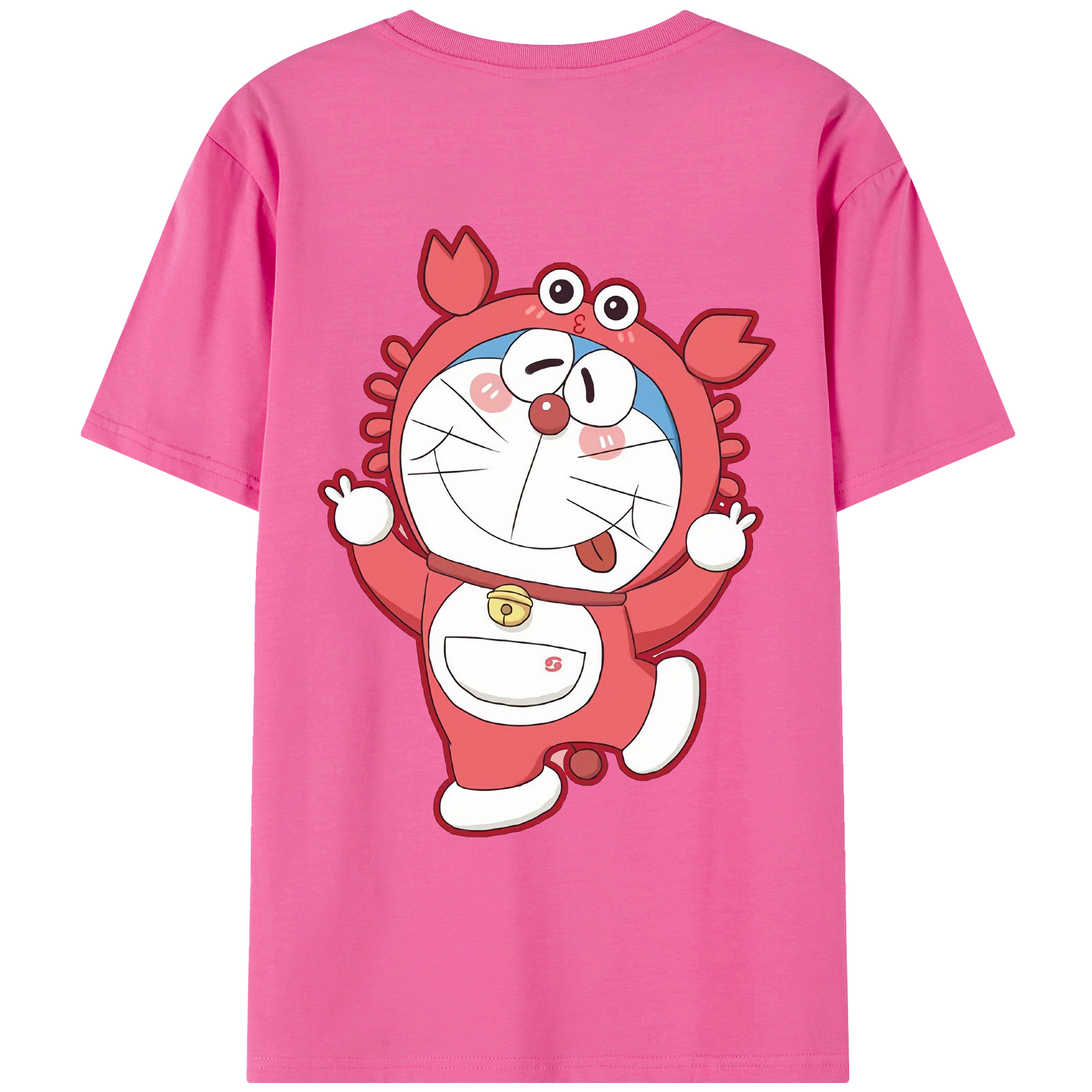 （画像用） ドラえもん Doraemon レディース半袖Tシャツ(バックプリント)